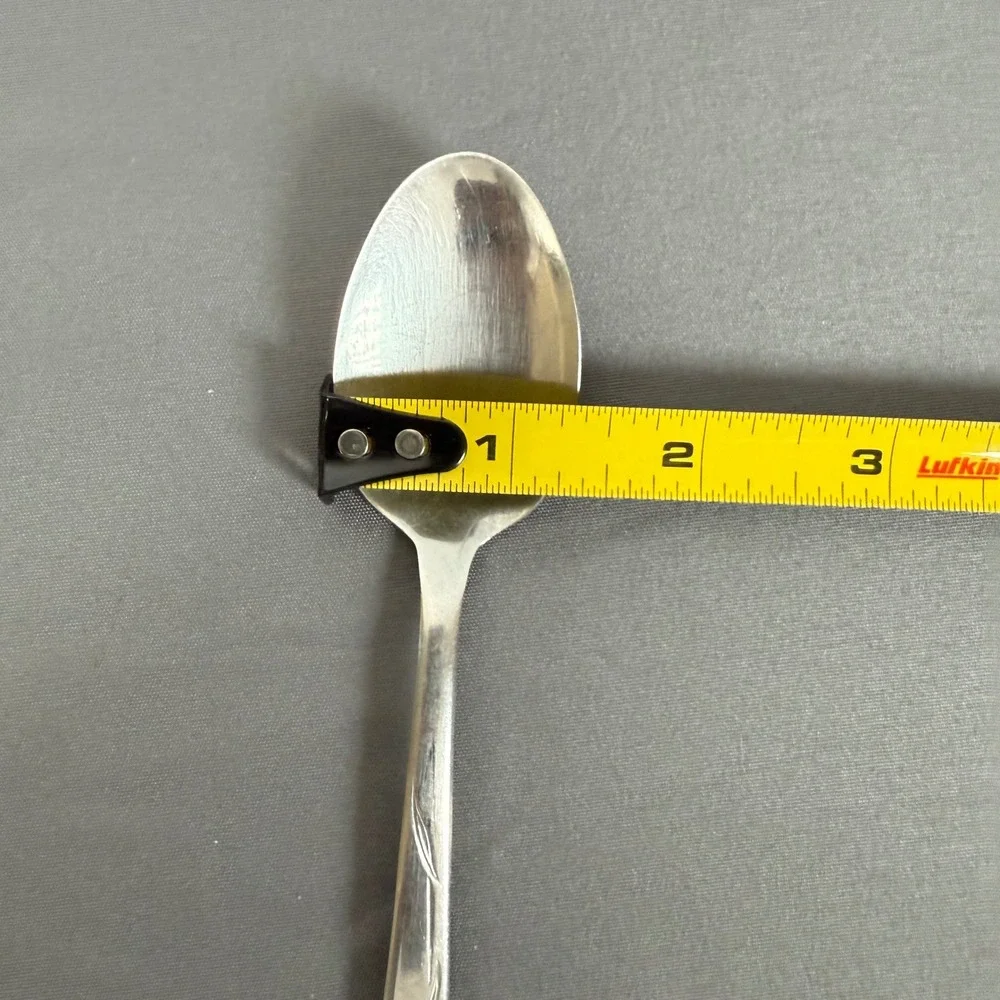 Vintage Silco Wheat Pattern Stainless USA Tea Spoon‎ Utensil Tableware